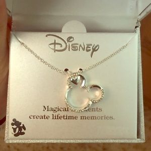 Silver plated Disney necklace